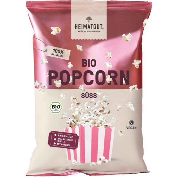 Heimatgut Bio Popcorn Mit Kokosoel Suess 90g No1 5519