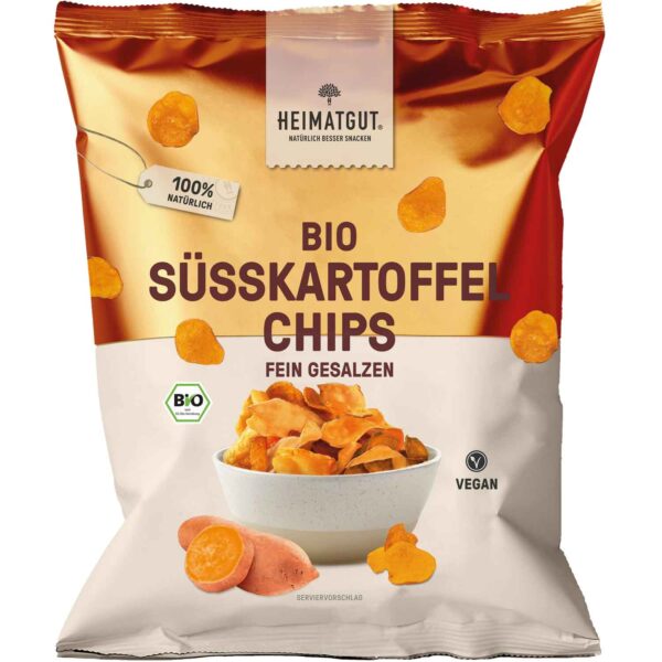 Heimatgut Bio Suesskartoffel Chips 100g No1 1820