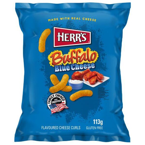 Herr 039 S Buffalo Blue Cheese Curls 113g No1 4129