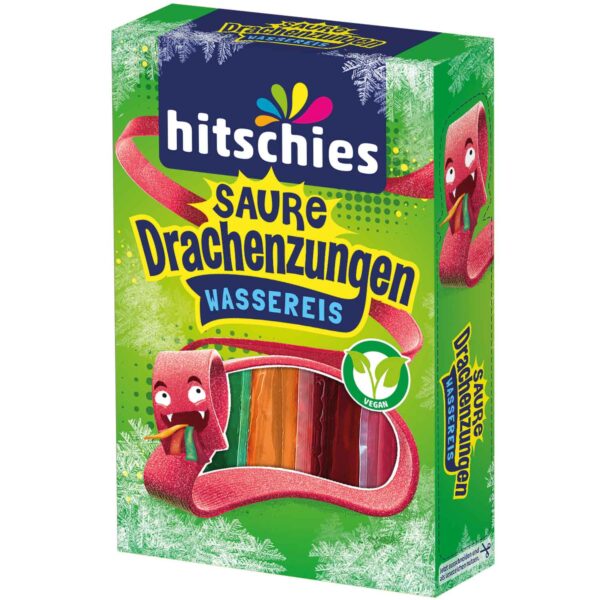 Hitschies Saure Drachenzungen Wassereis 10x40ml No1 5255
