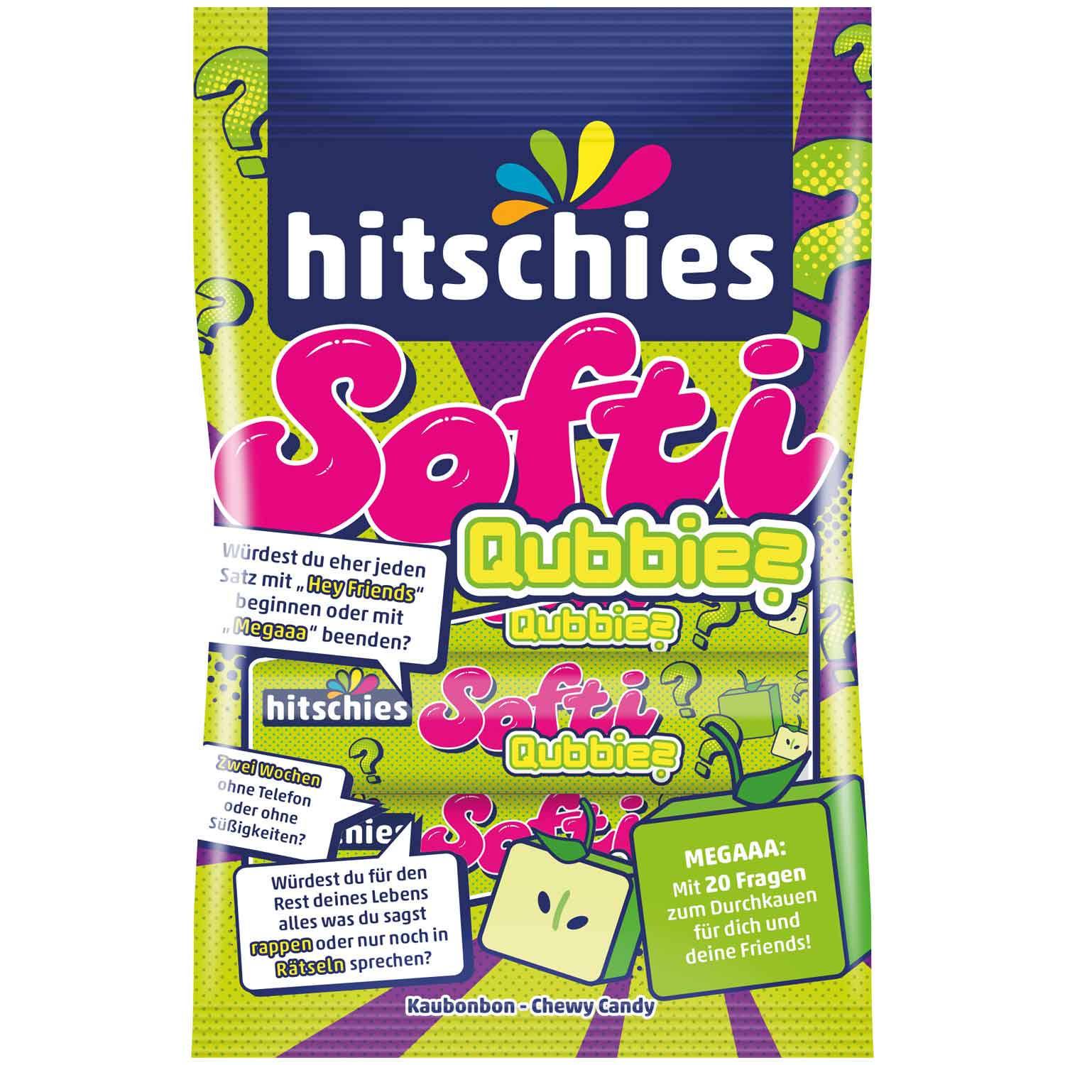 hitschies-softi-qubbies-apfel-80g-no1-0148 Hitschies Softi Qubbies Apfel 80g No1 0148