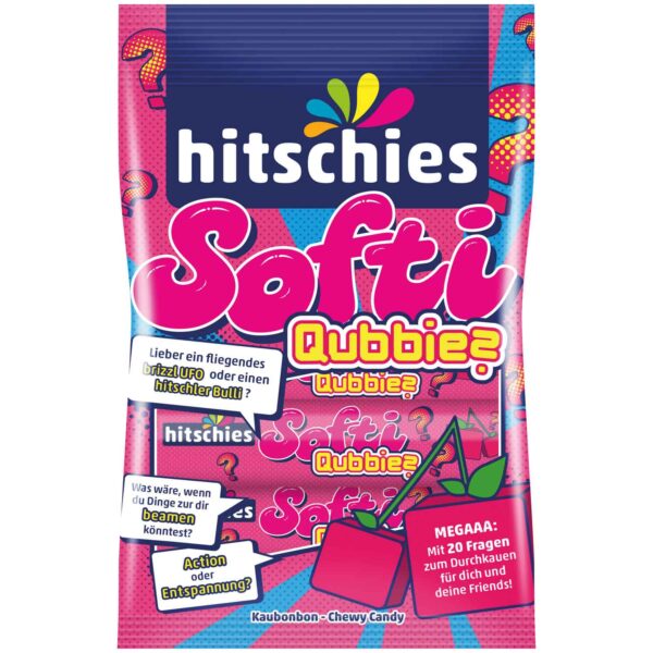 Hitschies Softi Qubbies Kirsche 80g No1 4422