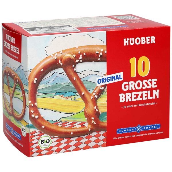 Huober Brezel Grosse Brezeln Bio 5x2er No1 1555