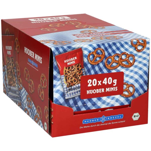 Huober Brezel Minis Bio 20x40g No1 1132
