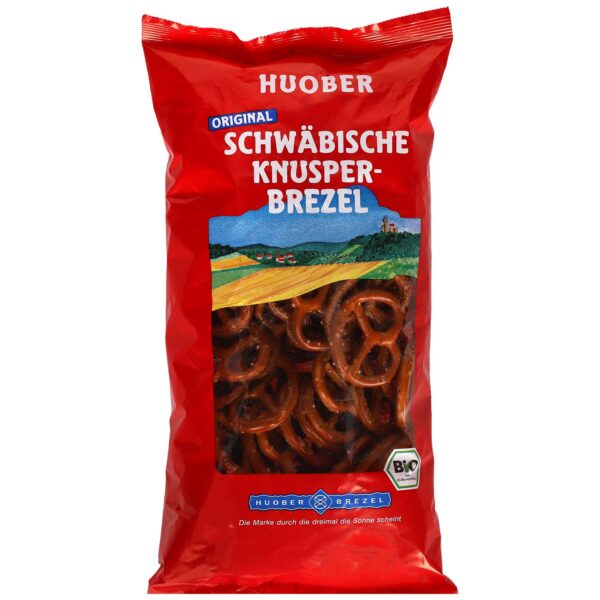 Huober Brezel Schwaebische Knusperbrezel Bio 175g No1 1702