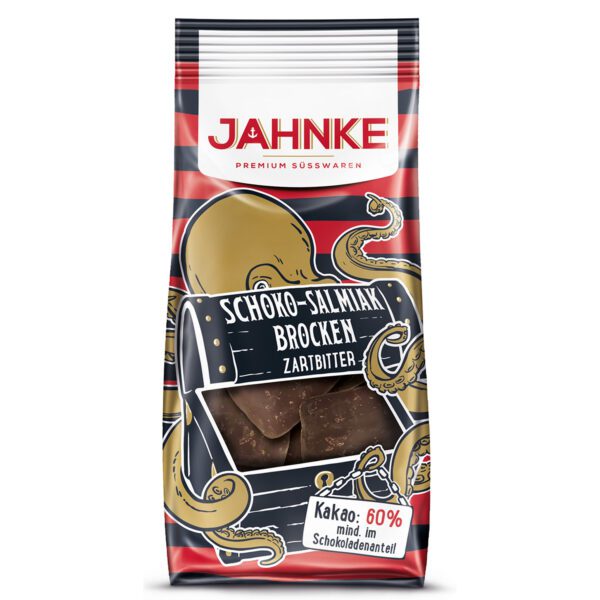 Jahnke Die Echten Schoko Salmiak Brocken 175g No1 2212