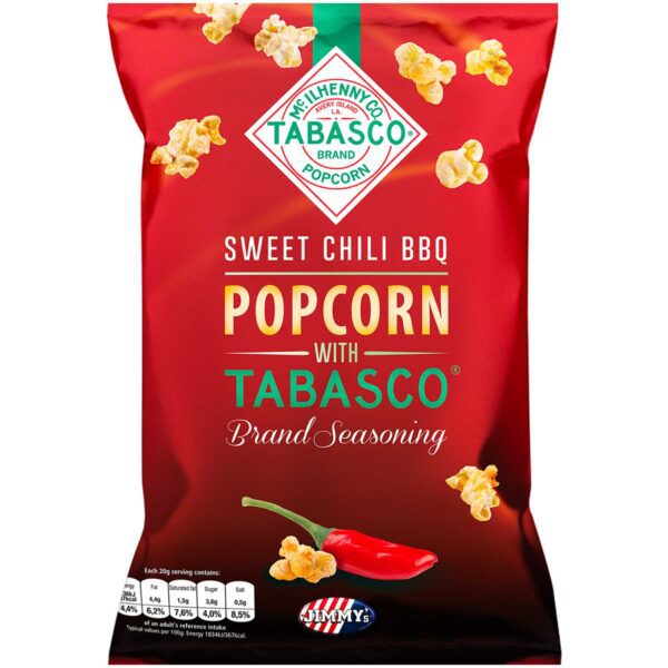 Jimmy 039 S Popcorn Sweet Chili Bbq With Tabasco 90g No1 4026