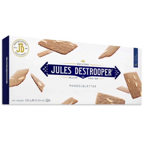 Jules Destrooper Mandelbl Tter 100g