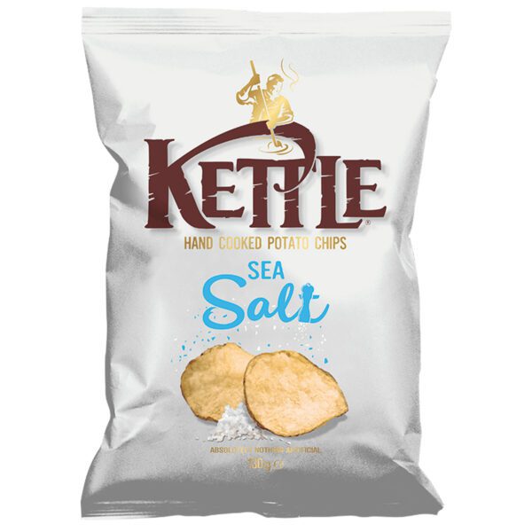 Kettle Chips Sea Salt 130g No1 0629