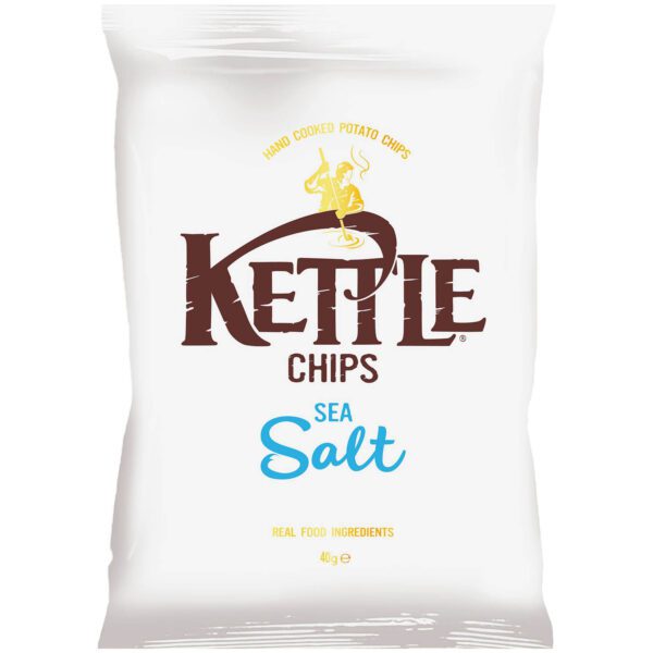 Kettle Chips Sea Salt 40g No1 3031