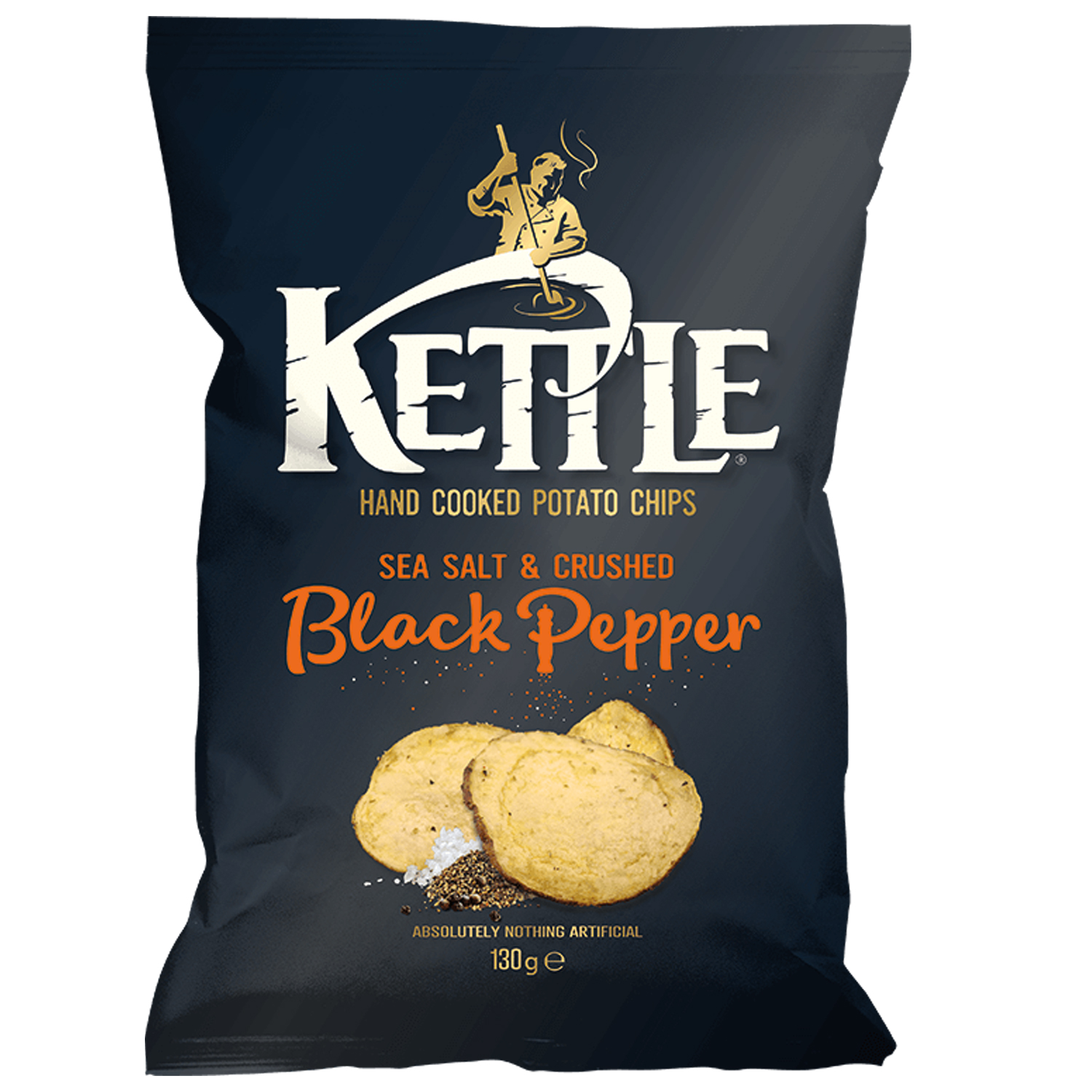 kettle-chips-sea-salt-amp-crushed-black-pepper-130g-no1-1004 Kettle Chips Sea Salt Amp Crushed Black Pepper 130g No1 1004