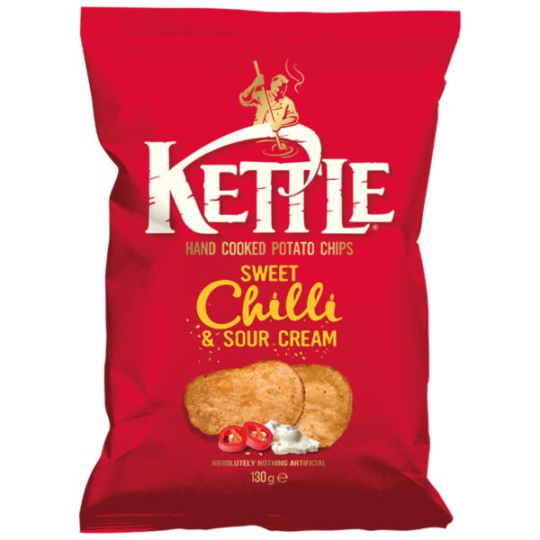 Kettle Chips Sweet Chilli Amp Sour Cream 130g No1 3735