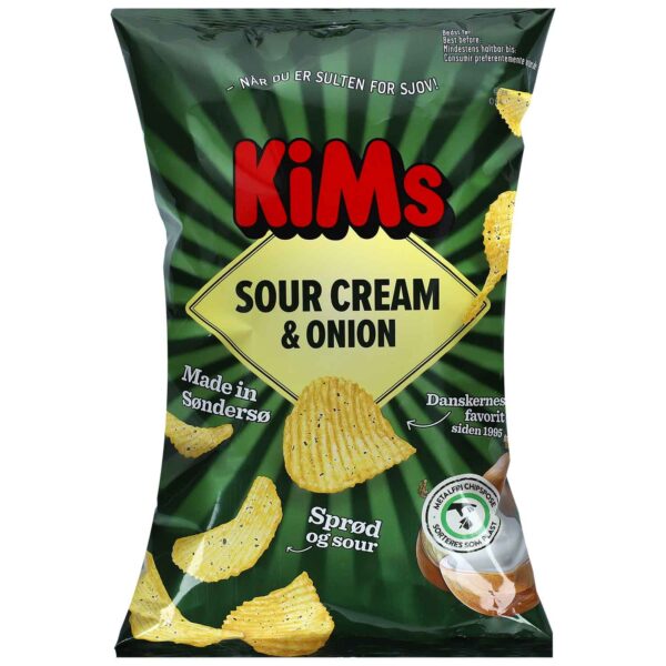 Kims Sour Cream Amp Onion 170g No1 0841
