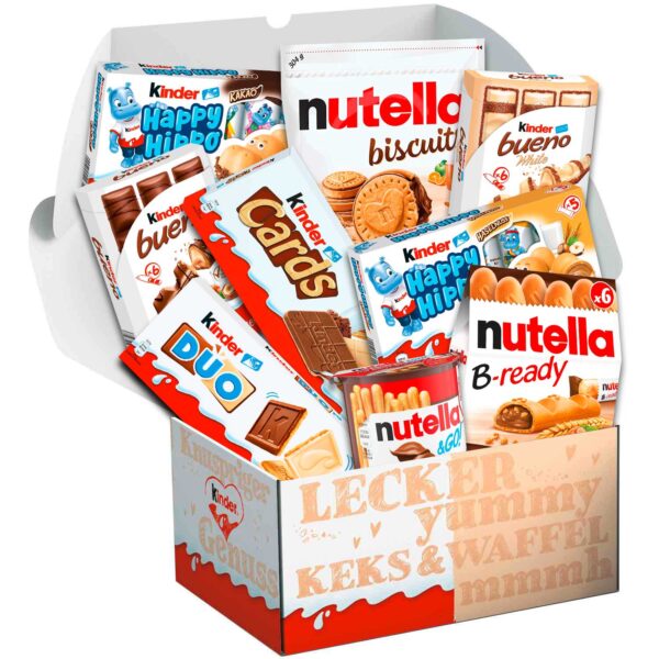 Kinder Amp Nutella Knusper Genuss Box No1 0023