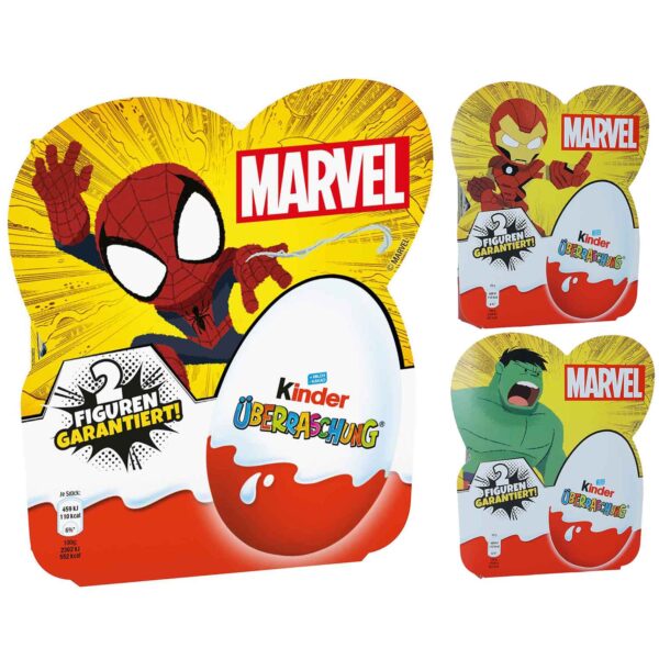 Kinder Berraschung Classic Ei 039 Marvel 039 4er No1 5743