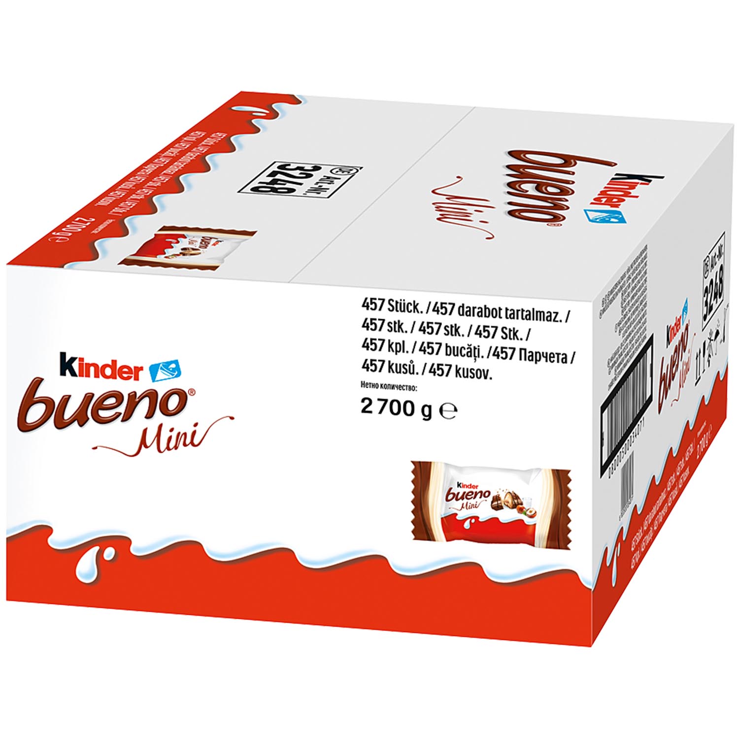 2787.41-06.19 KB mini UK 2700g halblinks Kinder Bueno Mini 457er No1 1828