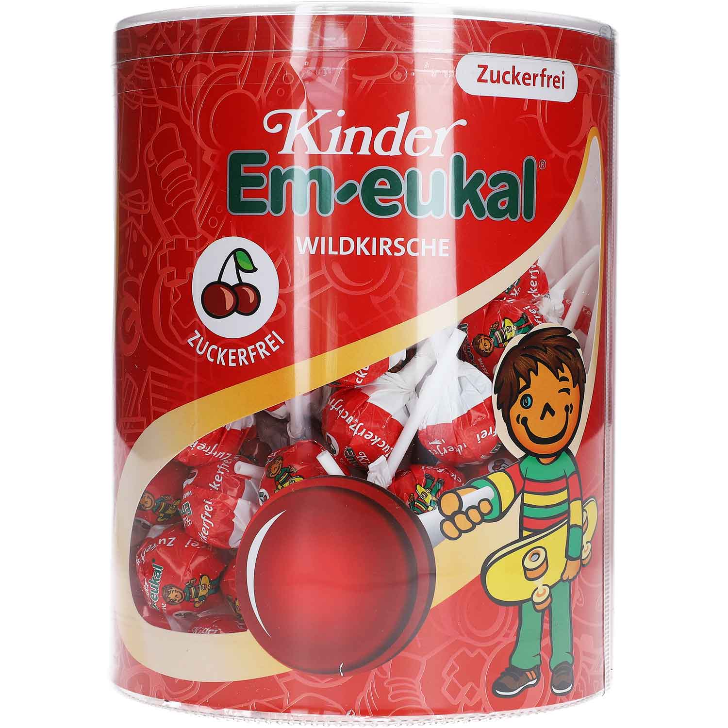 kinder-em-eukal-hustenlollis-wildkirsche-zuckerfrei-100er-no1-1526 Kinder Em Eukal Hustenlollis Wildkirsche Zuckerfrei 100er No1 1526