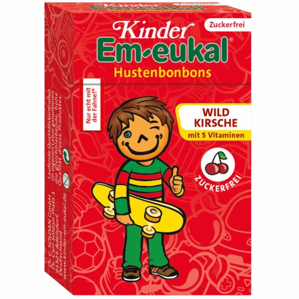 Kinder Em Eukal Minis Wildkirsche Zuckerfrei 40g No1 5939
