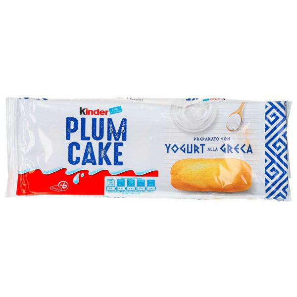 Kinder Plum Cake Yogurt Alla Greca 6er No1 2854
