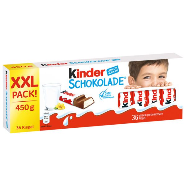 Kinder Schokolade Xxl Pack 450g No1 0533