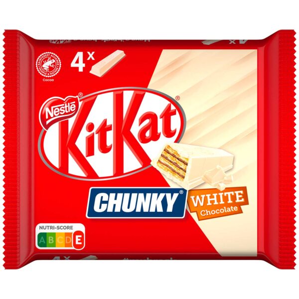 Kitkat Chunky White Chocolate 4x40g No1 1728