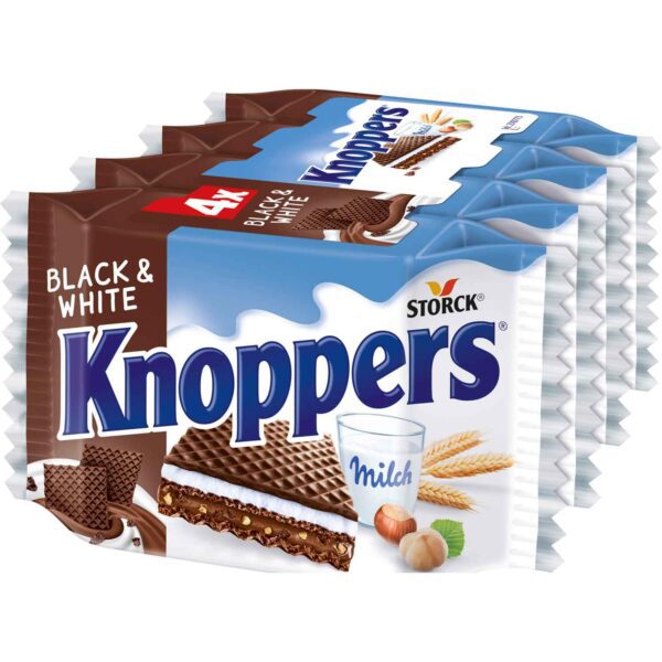 Knoppers Black Amp White 4er No1 0954