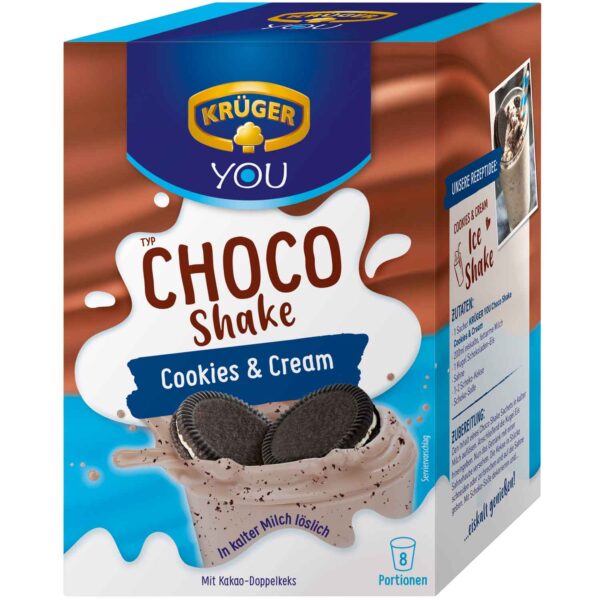 Krueger You Choco Shake Cookies Amp Cream 8 X 18g No1 2920
