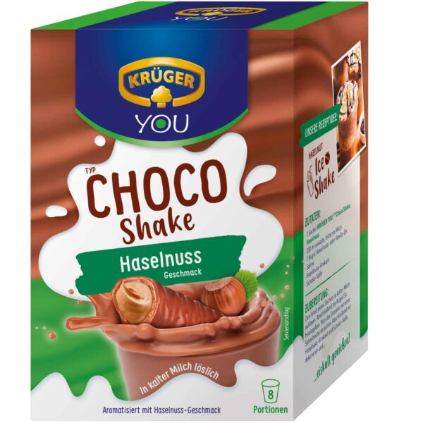 Krueger You Choco Shake Haselnuss 8er No1 2517