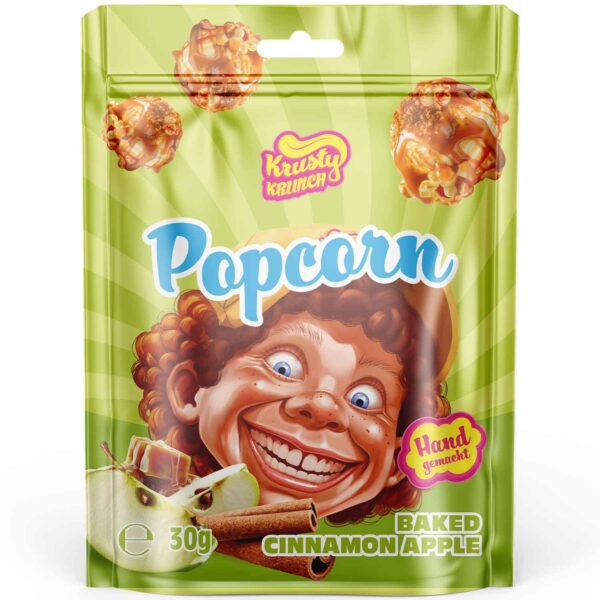 Krusty Krunch Popcorn Baked Cinnamon Apple 30g No1 4539