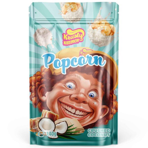 Krusty Krunch Popcorn Crushed Coconut 140g No1 3616