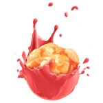 Krusty Krunch Popcorn Smashed Strawberry 140g No2 2815