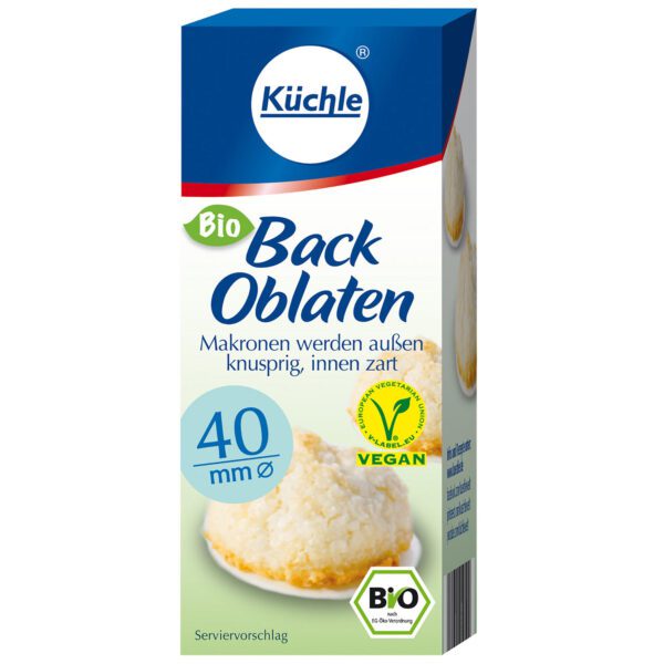 Kuechle Back Oblaten Bio 40mm No1 2811