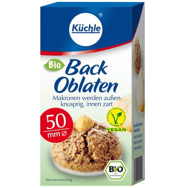 Kuechle Back Oblaten Bio 50mm No1 2830
