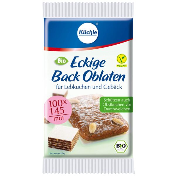 Kuechle Back Oblaten Eckig Bio 100x145cm No1 2926