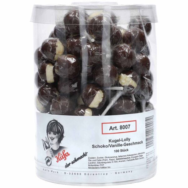 Kuefa Kugel Lolly Schoko Vanille 100er No1 2900