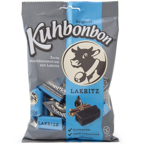 Kuhbonbon Lakritz 200g No1 3314