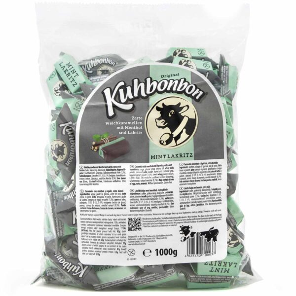 Kuhbonbon Mint Lakritz 1kg No1 3657