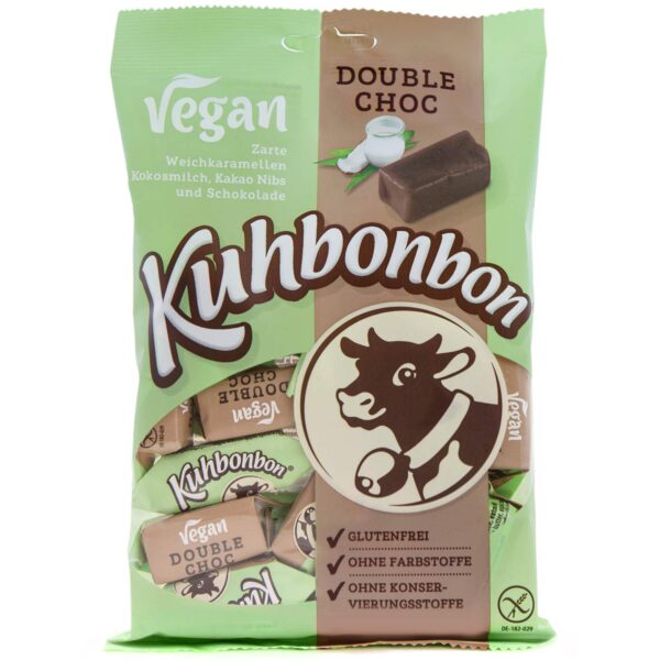 Kuhbonbon Vegan Double Choc 165g No1 0918
