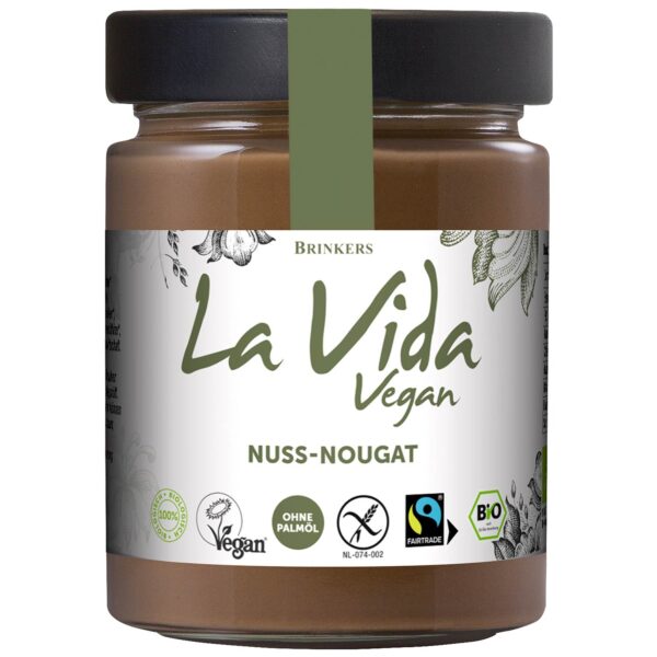 La Vida Vegan Nuss Nougat Bio 270g No1 5353 1
