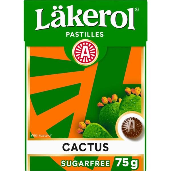 Laekerol Cactus Sugarfree Big Pack 75g No1 0919