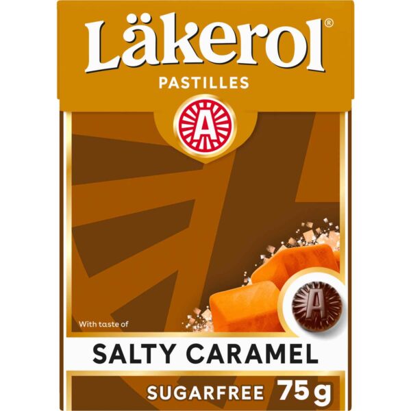 Laekerol Salty Caramel Sugarfree Big Pack 75g No1 3656
