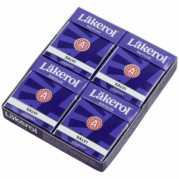 Laekerol Salvi Sugarfree 4x25g No1 3332