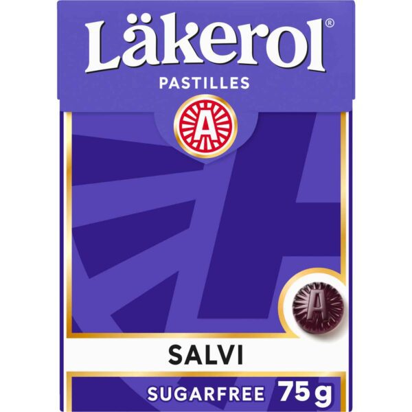 Laekerol Salvi Sugarfree Big Pack 75g No1 0809