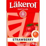 Laekerol Strawberry Sugarfree Big Pack 75g No1 0024
