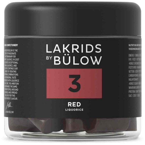 Lakrids By B Low 3 Red Liquorice 150g