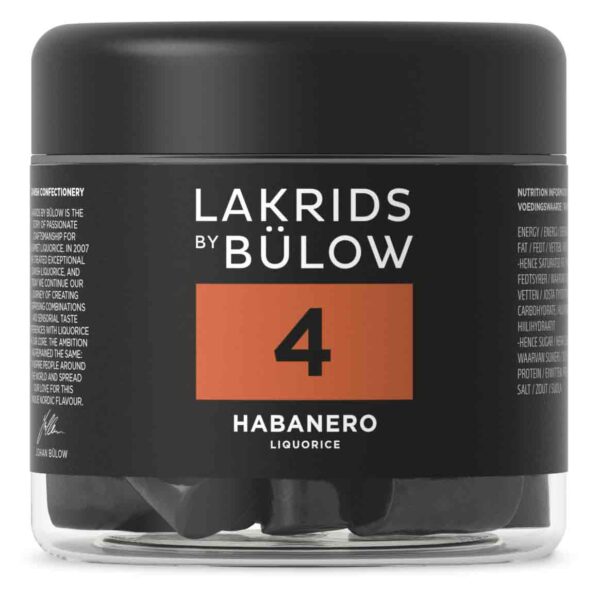 Lakrids By B Low 4 Habanero Liquorice 150g