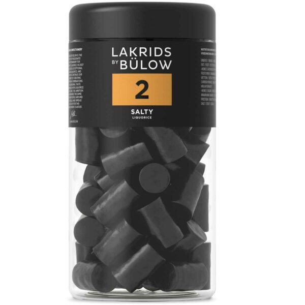 Lakrids By Buelow 2 Salty Liquorice 360g No1 3316