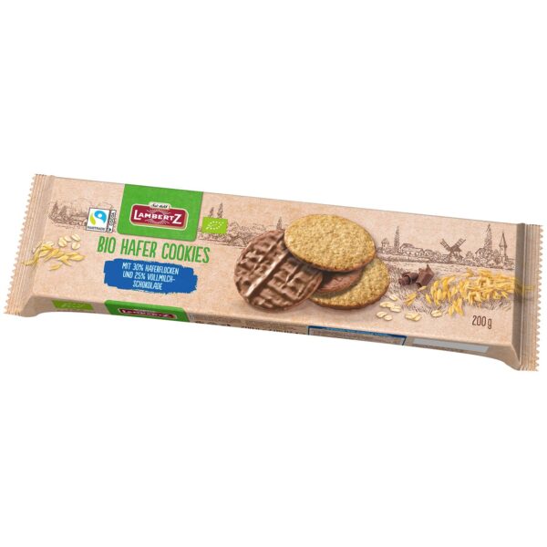 Lambertz Bio Hafer Cookies Vollmilch 200g No1 2604