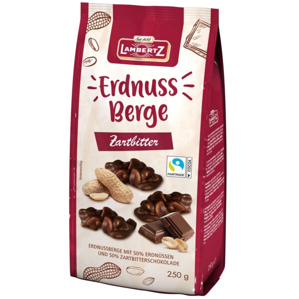Lambertz Erdnussberge Zartbitter 250g No1 2719