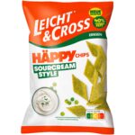Leicht Amp Cross Haeppy Chips Erbse Sourcreme Style 90g No1 1556